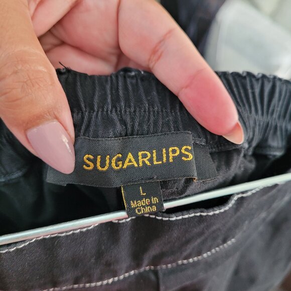 Sugarlips Crosby Wide Leg Cropped Pull-On Pants - Picture 11 of 11